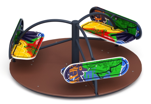 Карусель Солнышко (Граффити) - ИО 30.01.03-16.И1 фото 5 Карусель Солнышко (Граффити) - ИО 30.01.03-16.И1 фото 5