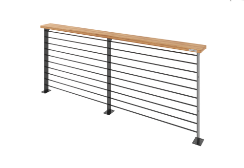 Ограждение пешеходное Леко