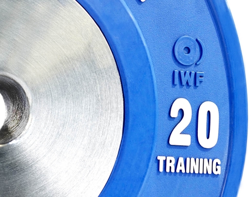 Диск тренировочный 20 кг WERK SAN (сертификат IWF) фото 2