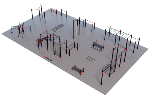 Проект "Районная площадка для Воркаут 3-7"