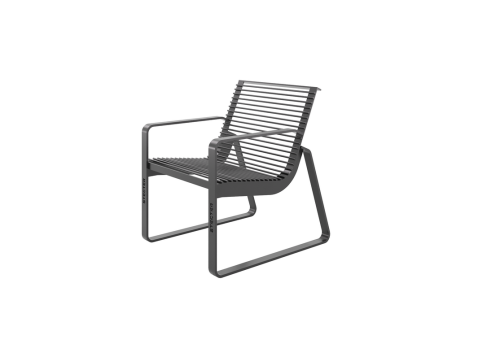 Стул уличный "Стения" из металла