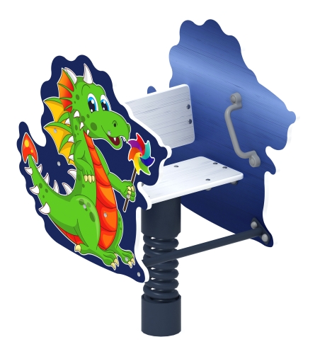 Дракоша - Качалка на пружине - ИО 22.01.09