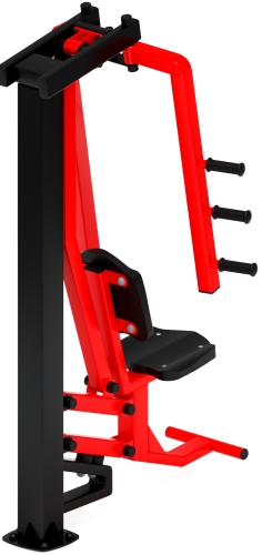 Бабочка (красный) - Уличный тренажер - СТ 028-11.И1 фото 2