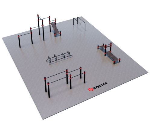 Проект "Дворовая площадка для Воркаут 2-5"