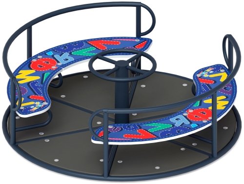 Карусель с рулем (Азбука) - ИО 30.01.04-12.И1 фото 3 Карусель с рулем (Азбука) - ИО 30.01.04-12.И1 фото 3