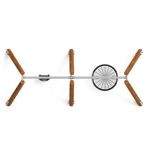 Качели (Лиственница темный) ИО 12.Р.05.01-Л.И1.01 фото 4