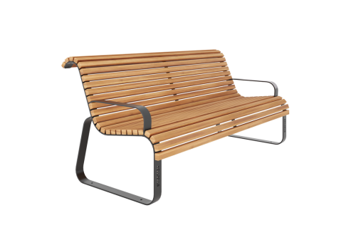 Скамья уличная "Комфорт" фото 2