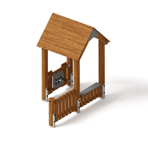 Домик (лиственница темный) МФ 10.24.02-Л.И1.01 фото 3