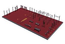 Площадка по требованиям Министерства спорта РФ (приказ № 852 от 17.10.2025), без уличных тренажер