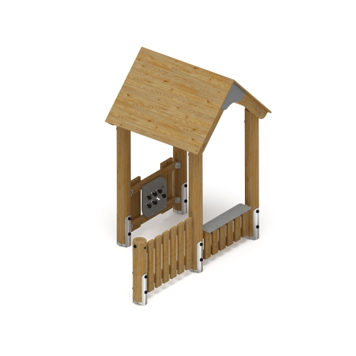 Домик (лиственница орех) МФ 10.24.02-Л.И1.02 фото 2