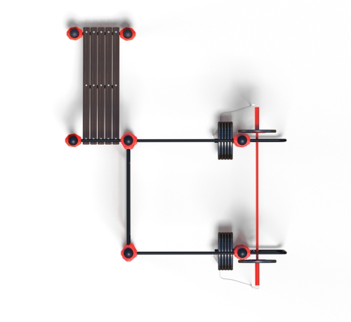 Уличный комплекс для воркаута WORKOUT-FIT - 03 фото 3