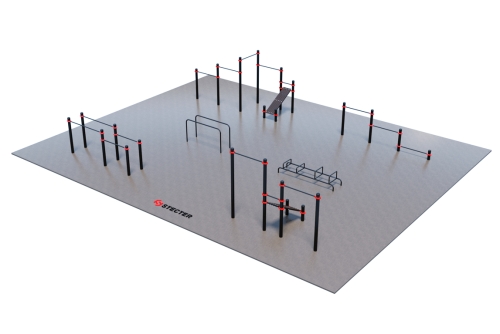 Проект "Районная площадка для Воркаут 3-5" фото 2