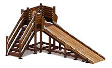 Горка Зима (коричневый) (под анкера) - ИО 49.01.01-13.И1 - Н=1500