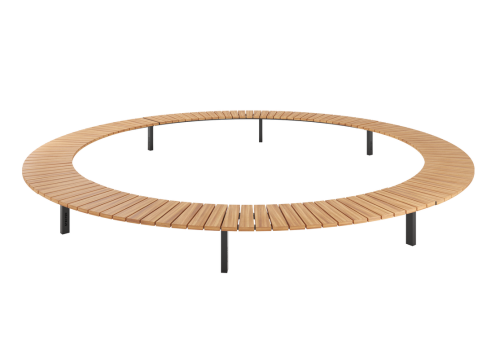 Скамья уличная "Мальта" круглая