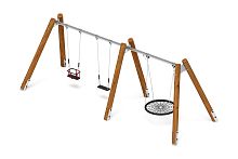 Качели (Лиственница темный) ИО 13.Р.05.03.04.01-Л.И1.01