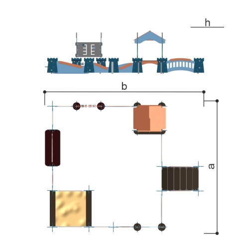Romana Игровой комплекс Романа 115.75.00