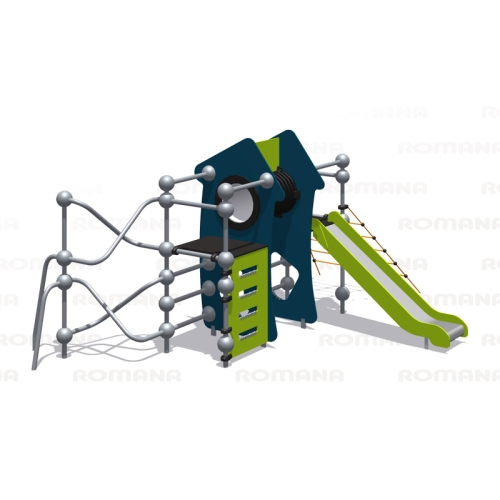 Romana Детский спортивно-игровой комплекс с горкой серия "Сфера" Romana 057.21.00 фото 2