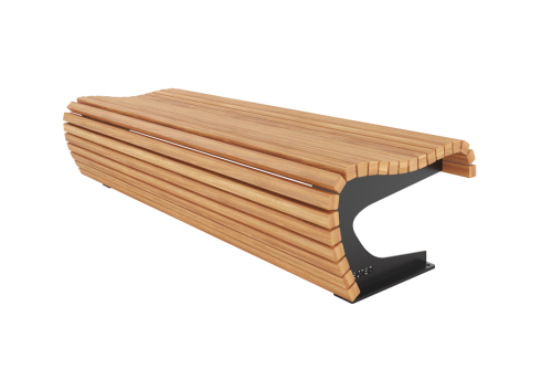 Скамья уличная "Богема" без спинки