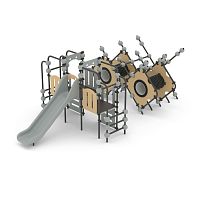 Romana Детский спортивно-игровой комплекс с лазом-трубой серия "Сфера" Romana 057.43.00