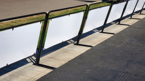 Основание барьера мобильного ограждения для зрителей (1 шт) фото 4