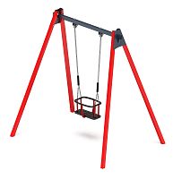 Качели М1 (красный) - ИО 11.М.04.03-01.И1