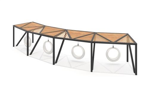 Качели «Вента» (светящееся кольцо)