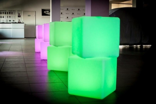 Куб-светильник 50 см (RGB) фото 2