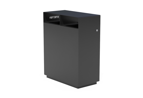 Урна уличная «Модерн для раздельного сбора» металлическая фото 6