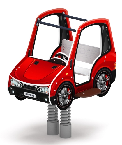 Машинка - Качалка на пружине двухместная машинка - ИО 23.03.01-03 фото 8