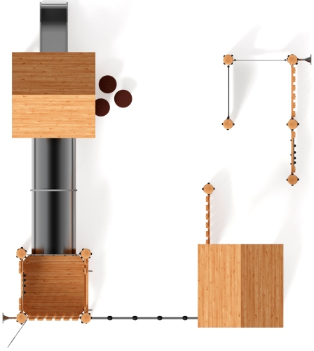 Игровой комплекс (лиственница) ДИК 1.24.04-Л.И1 фото 4 Игровой комплекс (лиственница) ДИК 1.24.04-Л.И1 фото 4