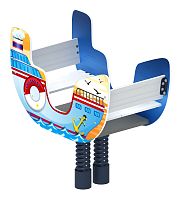 Пароходик - Качалка на пружине двухместная - ИО 23.17.01