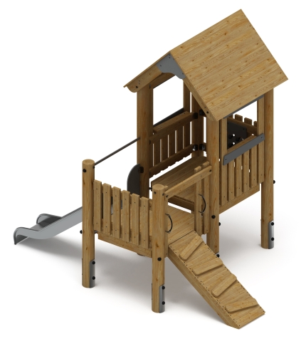 Игровой комплекс (лиственница орех) ДИК 1.24.01-Л.И1.02 фото 3 Игровой комплекс (лиственница орех) ДИК 1.24.01-Л.И1.02 фото 3