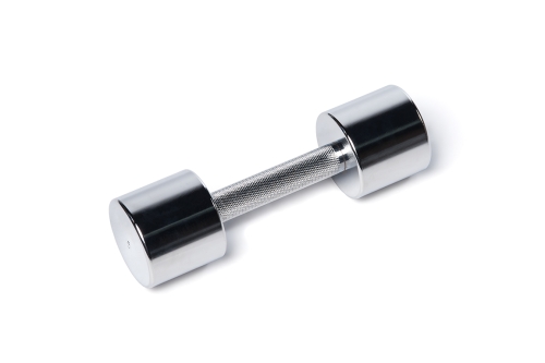Гантель хромированная 5 кг фото 4