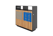 Урна уличная "Модерн mini для раздельного сбора"