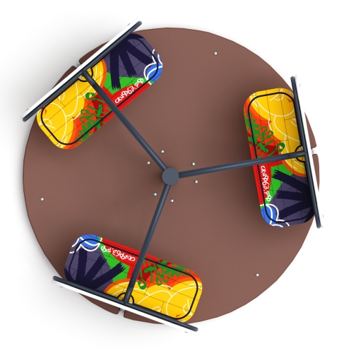 Карусель Солнышко (Граффити) - ИО 30.01.03-16.И1 фото 4 Карусель Солнышко (Граффити) - ИО 30.01.03-16.И1 фото 4