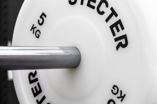 Технический диск для штанги 5 кг STECTER (D=450 мм, пластик) фото 3