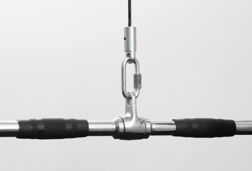 Прямая рукоятка для тяги за голову 122 см фото 3