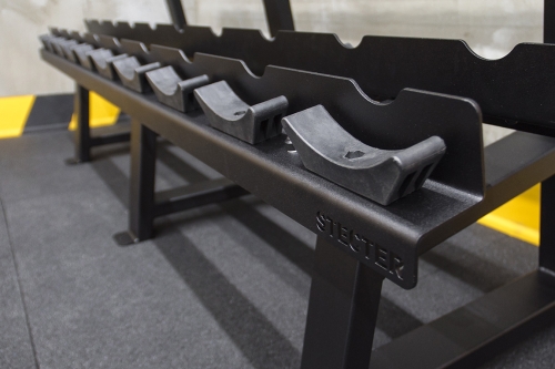 Стойка для гантелей с ложементами (10 пар) фото 4