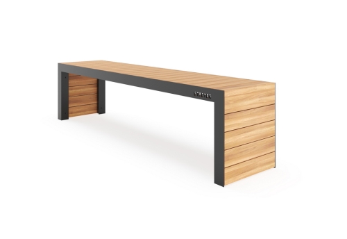 Скамейка уличная «Рико» без спинки