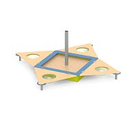 Romana Песочница с крышкой для детской площадки "Люк" Romana 057.38.00