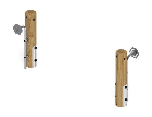 Переговорное устройство (лиственница орех) МФ 22.01.08-И1.02