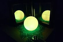 Шар-светильник 20 см (напольный, RGB)