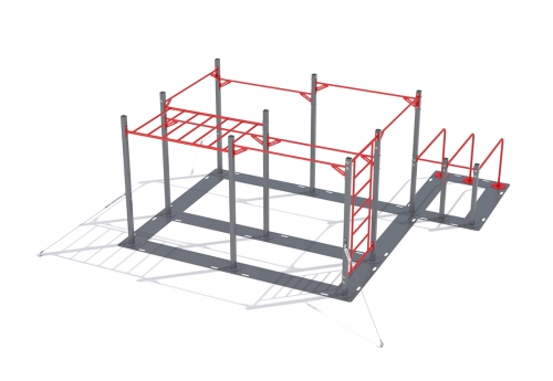 Мобильная воркаут рама для соревнований фото 4