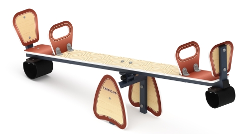 Качалка балансир со спинкой - ИО 21.М.01.01-П.01 фото 2