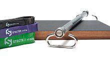 Гриф STECTER Resistance Bar BOX (комплект с резиновыми петлями)