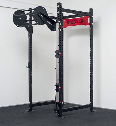 Регулировочная стойка для канатного тренажера