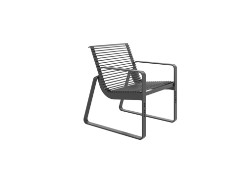 Стул уличный "Стения" из металла фото 2