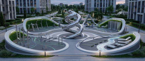 Двор ЖК (2035-2040 год)