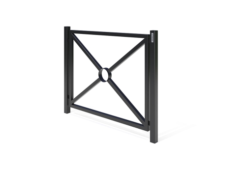 Ограждение пешеходное «Сити» (металл) фото 2