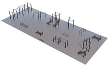 Проект "Парковая площадка для Воркаут 4-2"